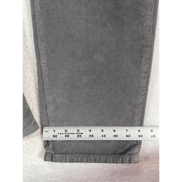 Cremieux Men's 42x30 Straight Fit Corbin Corduroy Pants Gray NWT - Picture 11 of 15